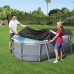 Тент для каркасного бассейна Power Steel Oval Pools 305х200х84см