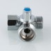 Тройник с шаровым краном VALTEC 1/2"х3/4"х1/2" вн/нар/нар